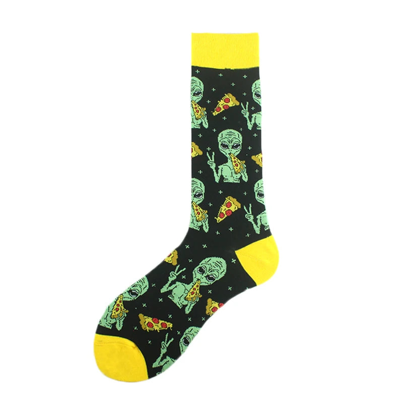 Happy Design Lustige Socken Schaf Bier Dinosaurier Muster
