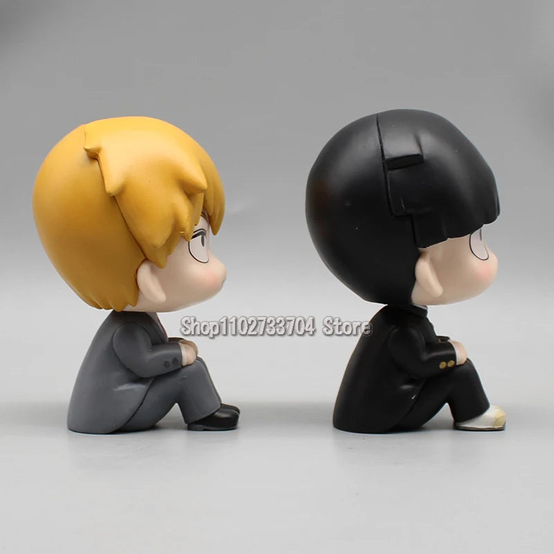 Mob Psycho 100 Figurine LK Action Figures Q Version Lookup Anime 10cm PVC Model Toys