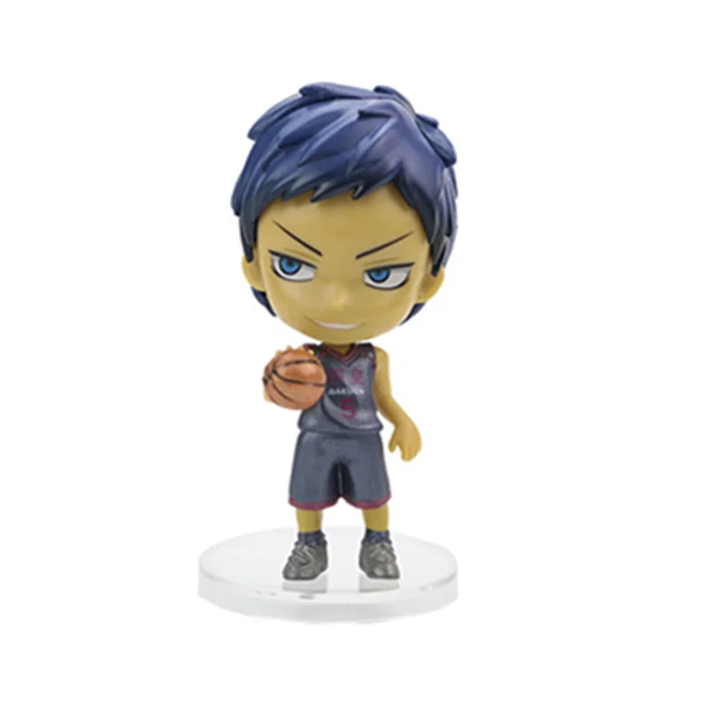 Figurine de basket-ball de Kuroko – Kuroko Tetsuya et Kagami Taiga en PVC et collection d'équipe