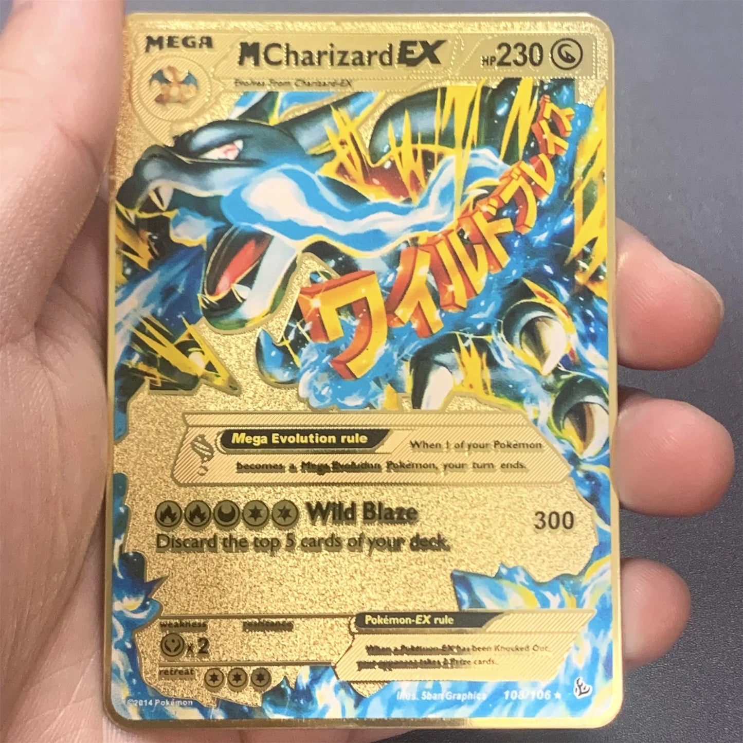 Pokemon Metall Karte 10000 Punkte Arceus Charizard Raichu Super Karte Goldene Englisch Anime Sammlung Karten