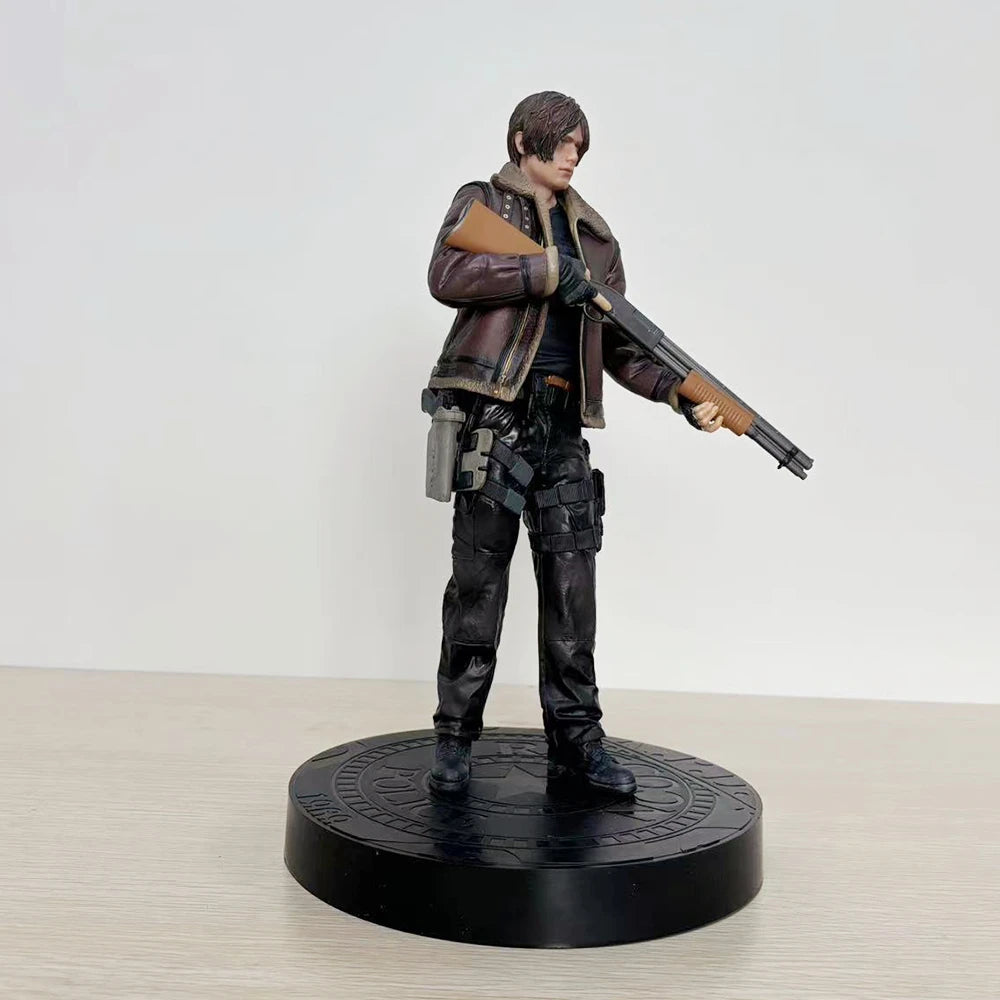 33 cm große Resident Evil Leon S. Kennedy-Figur – GK PVC-Actionmodellstatue und Sammlergeschenk