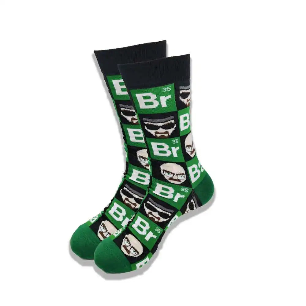 Anime Cosplay Lange Socken – Wadensocken im Hip-Hop-Stil für Männer und Frauen