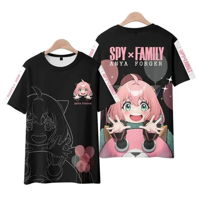 T-shirt graphique Harajuku Spy X Family