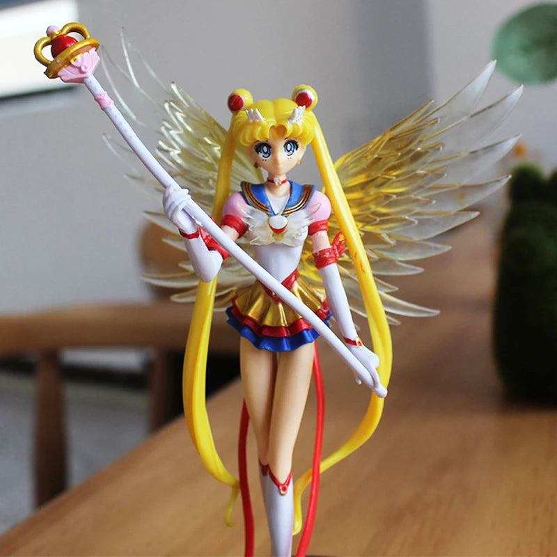 Anime Eternal Sailor Moon Cake Zubehör Actionfigur Autodekoration Kollektion