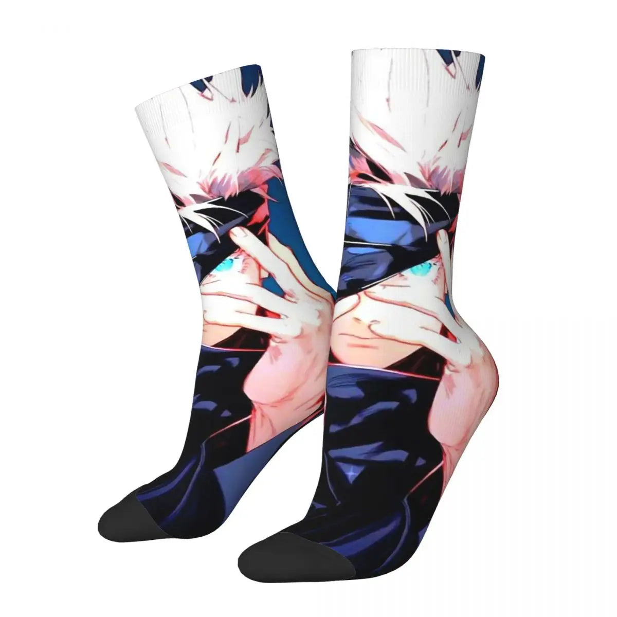 Jujutsu Kaisen Anime Socken, Satoru Gojo Unisex Socken W