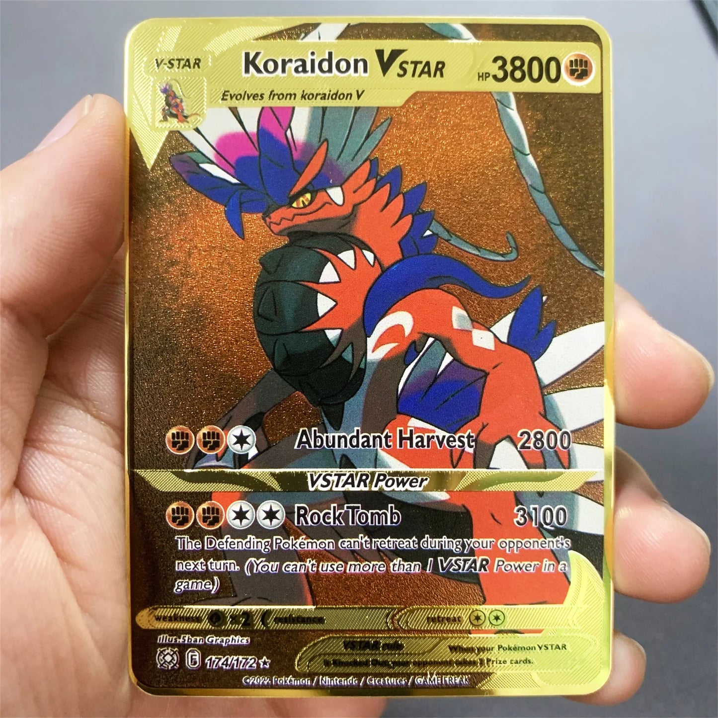 Pokemon Metall Karte 10000 Punkte Arceus Charizard Raichu Super Karte Goldene Englisch Anime Sammlung Karten