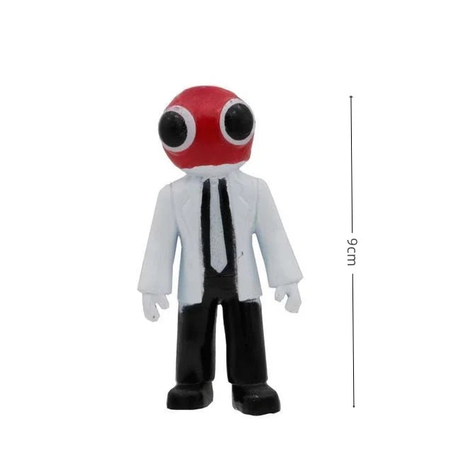 Figurines de monstres bleus Kawaii, jouets pour enfants
