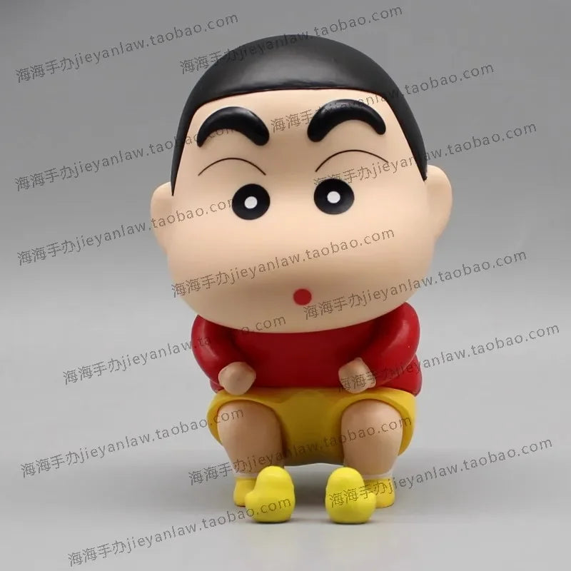 Anime Cute Crayon Shin-chan Figurine Nendoroid Shinnosuke Nohara Action Figures 10cm