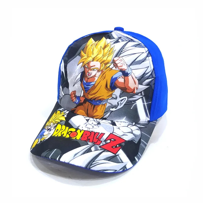 Dragon Ball Z Goku-Baseballkappe: Sonnenhut mit Anime-Motiv für Outdoor-Sport und Geburtstagsgeschenke, Eltern-Kind-Größe erhältlich