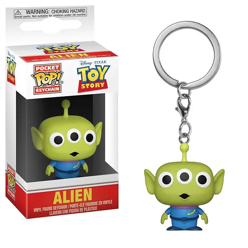 Funko POP Toy Story 4 Figuren – Forky, Slinky Dog, Woody, Buzz Lightyear und Alien-Schlüsselanhänger | Actionfiguren-Sammlung und Kindergeschenk