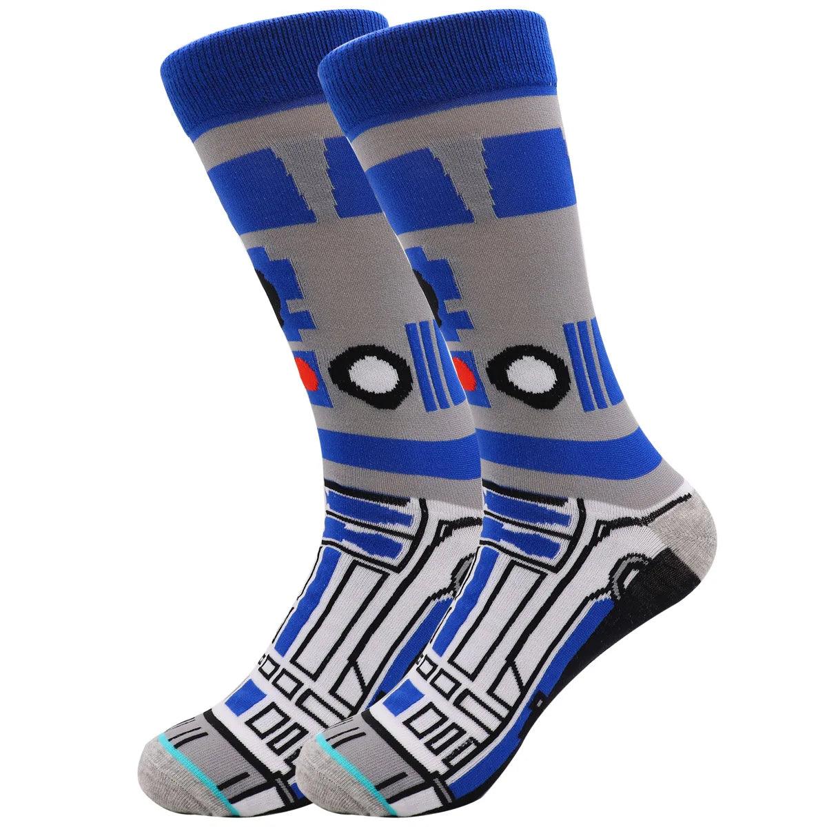 Star Wars Cosplay Socken – Lustige Yoda, R2-D2, Wookiee & Jedi Designs