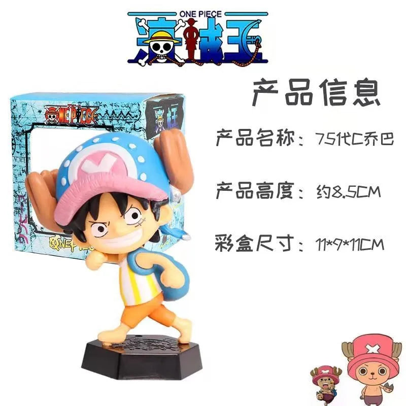 Figurine d'anime One Piece Tony Tony Chopper Cos Luffy Saber Modèle Buggy Jouet Figurine d'action Collectionner Cadeaux