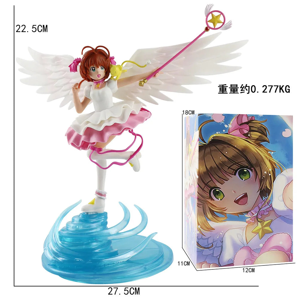 23 cm große Cardcaptor Sakura-Figur – Kinomoto Sakura PVC-Modellspielzeug und Sammlergeschenk