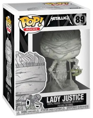 FUNKO POP Rocks Metallica Lady Justice #89 – Vinyl Collectible Figure
