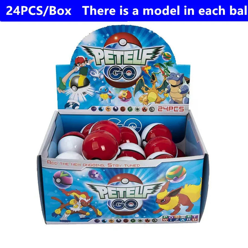 1-144 PCS Pokémon Gift Box – Christmas Action Figure Set with Genuine Pikachu & More Toys for Kids