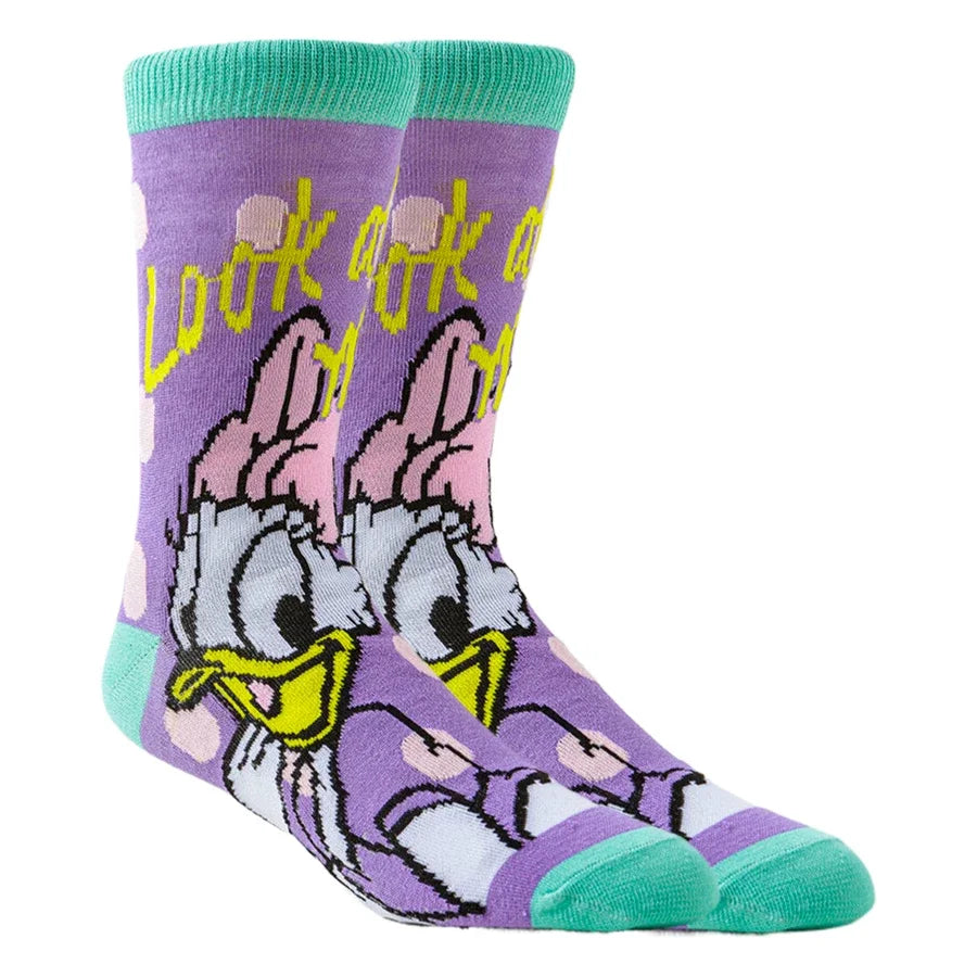 MINISO Disney Cartoon Anime Socken Herren Damen Neuheit Lustige Designer Socken