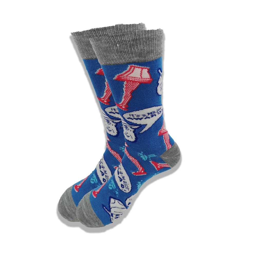 Lustige Socken mit Cartoon-Anime-Motiv – Hip-Hop-Aufdruck, originelle und bequeme Unisex-Skateboard-Crew-Socken