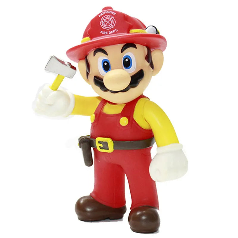 Super Mario Actionfiguren – Luigi, Peach, Bowser, Yoshi und Wario Spielzeugset
