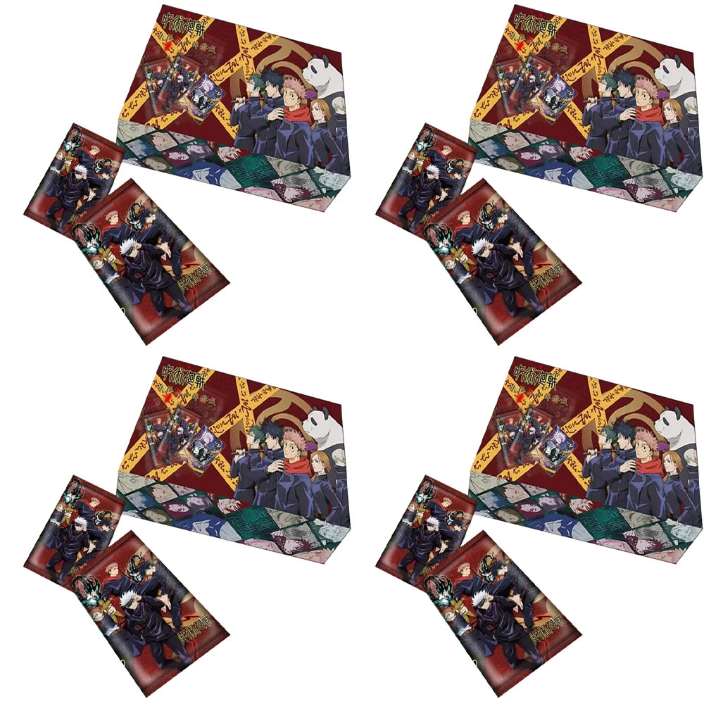 New Jujutsu Kaisen Collection Cards Japanese Anime Booster Box