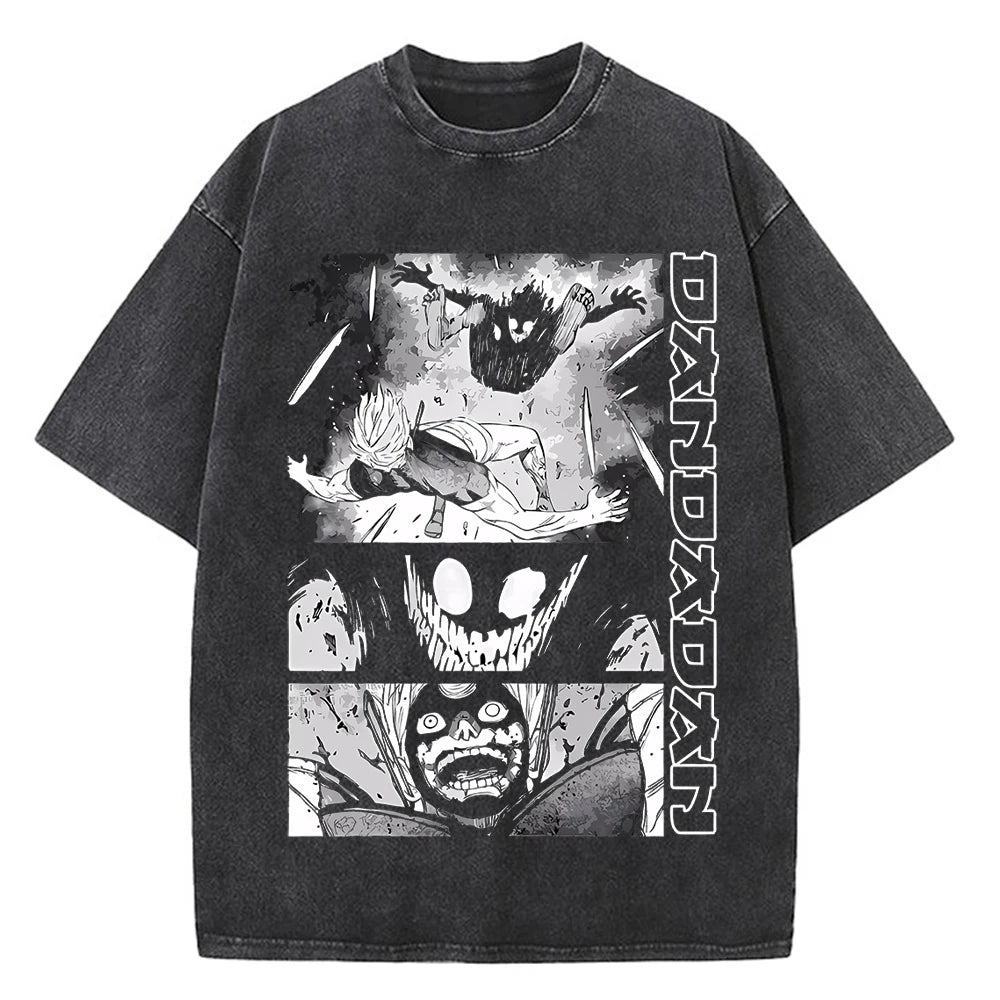 Dandadan Okarun Anime T-Shirt – Aesthetic Fashion Cotton Tee for Men