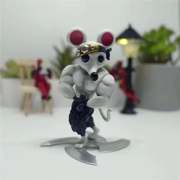 8 cm Tengen Uzui GK Muskelratte Anime Figur Giyu Tomioka/Rengoku Kyoujurou Action Figure Collection