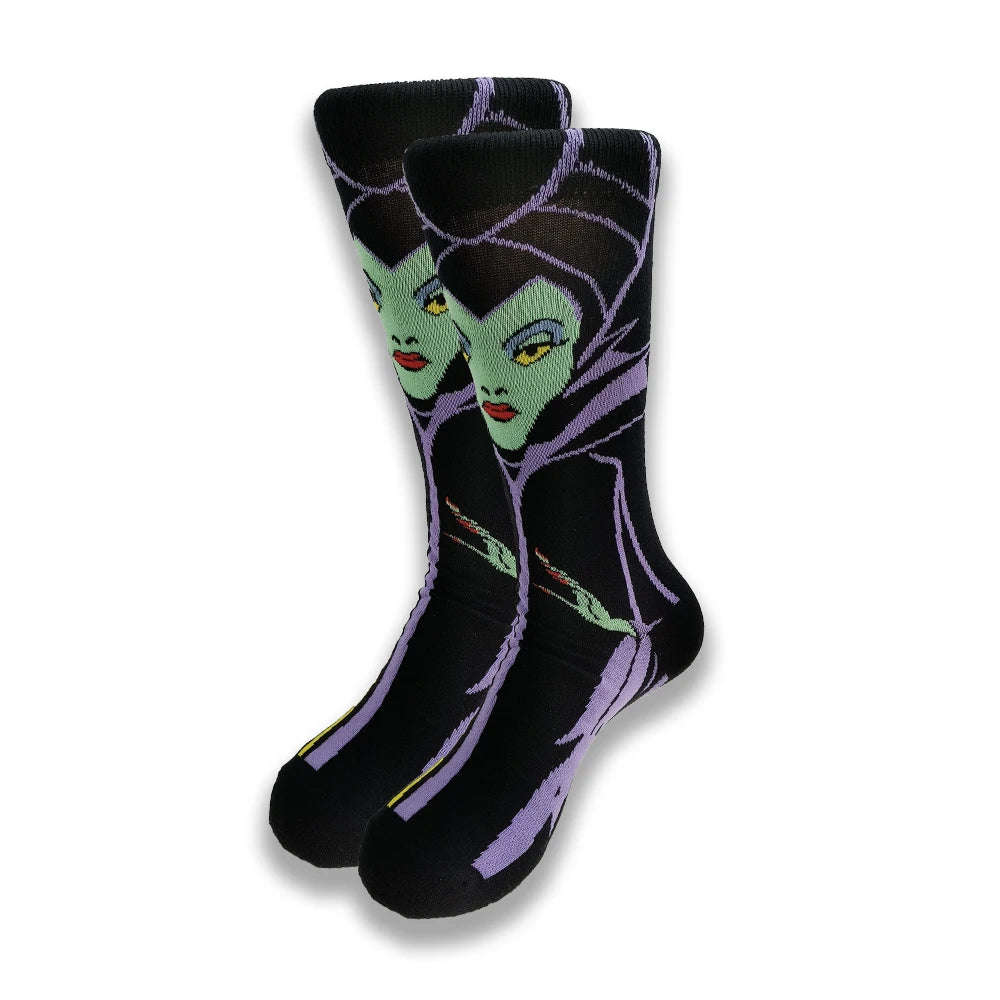 Lustige Socken mit Cartoon-Anime-Print – Personalisierter atmungsaktiver Baumwoll-Hip-Hop-Stil für Männer und Frauen