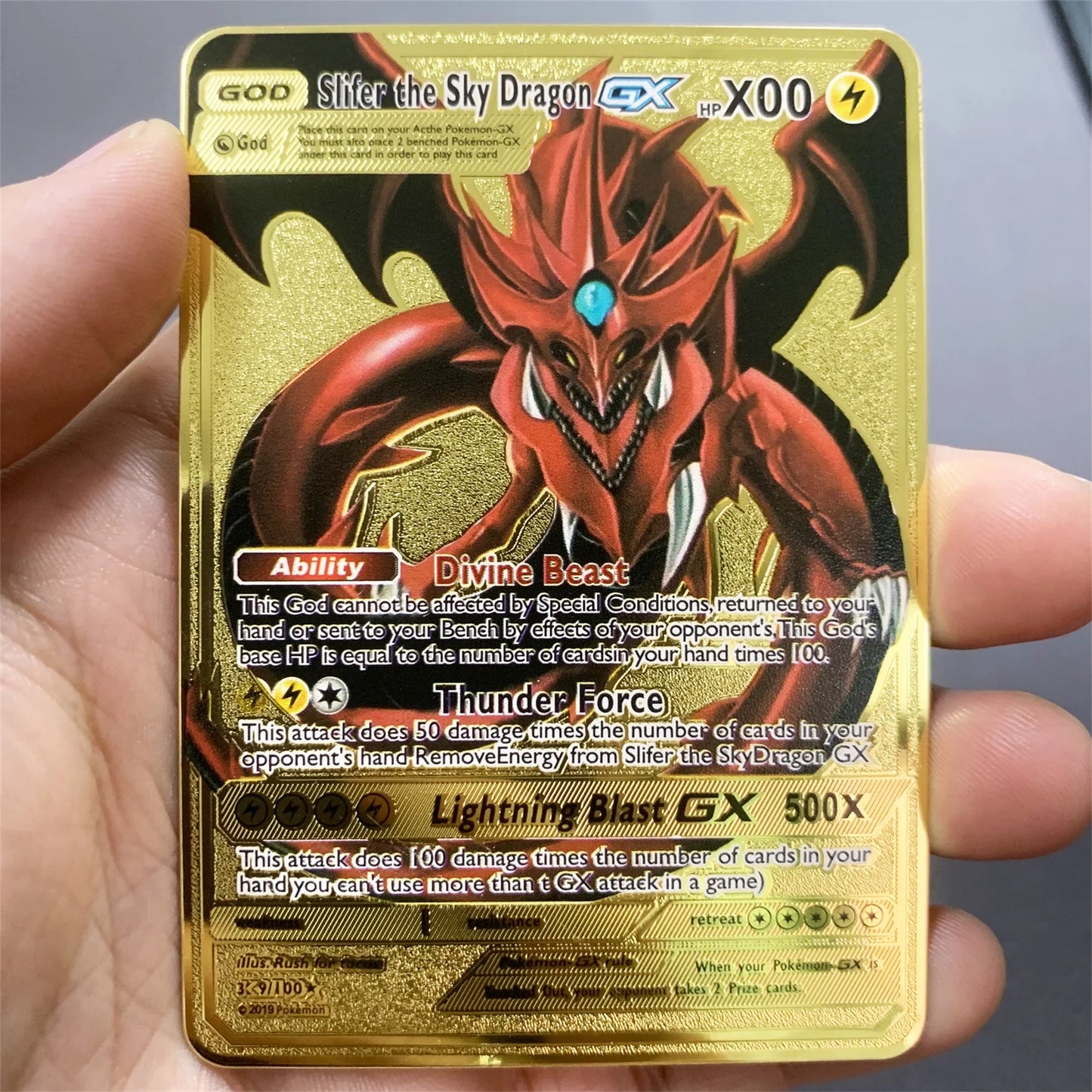 Pokemon Metall Karte 10000 Punkte Arceus Charizard Raichu Super Karte Goldene Englisch Anime Sammlung Karten