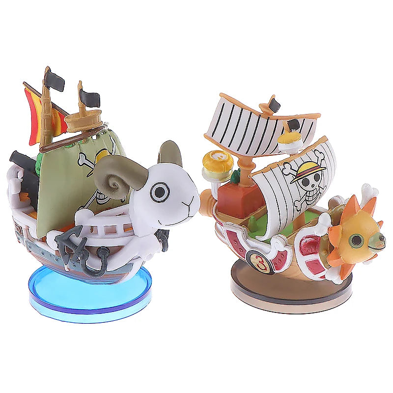 Figurine de bateau pirate One Piece – Going Merry et Thousand Sunny, modèle de jouet à collectionner
