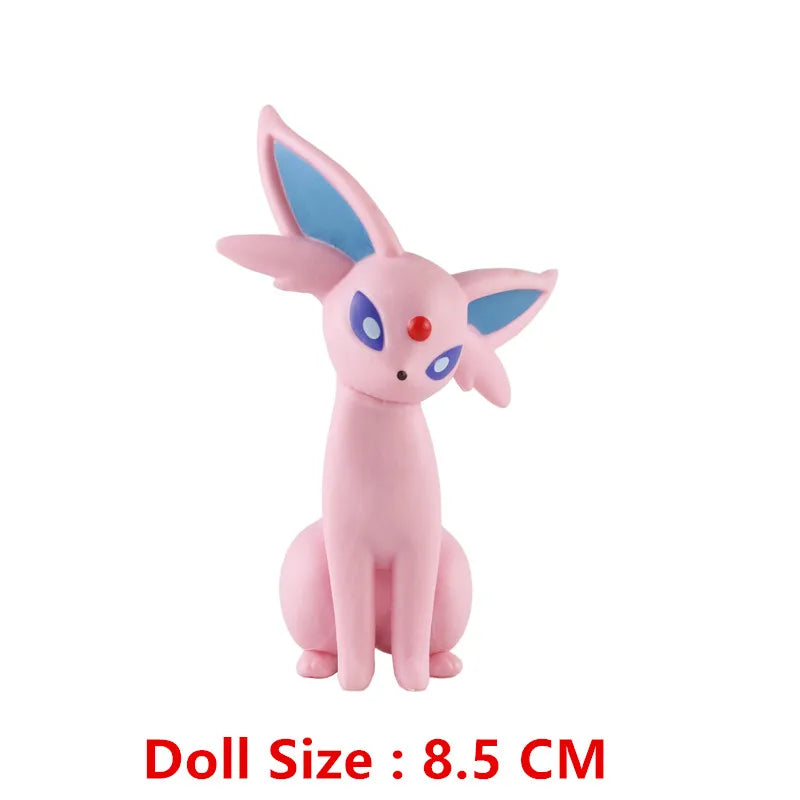 Pokémon-Anime-Figuren – Gengar, Pikachu, Evoli und weitere Sammelspielzeuge