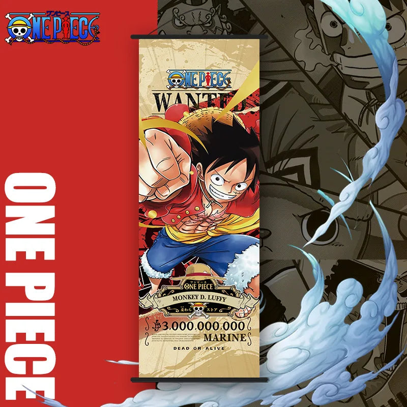 Bandai One Piece Poster Wallpaper Decoration Scroll Poster 25*70cm