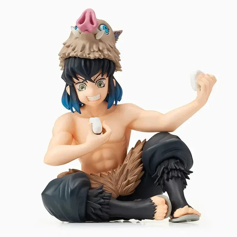 Figurines d'action Demon Slayer - Poupées Nezuko, Zenitsu, Giyuu, Kyojuro et Mitsuri de 15 cm | Jouets pour enfants et collectionneurs