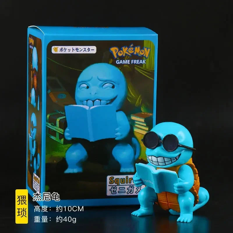 TOMY Pokemon Lustige Freak Pikachu Bulbasaur Anime Action Figur Modell Spielzeug