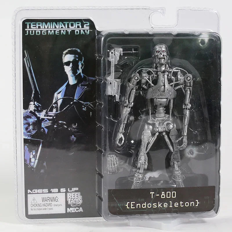 NECA Terminator 2 Arnold Schwarzenegger PVC Actionfigur Sammlermodell Spielzeug 7" 18cm