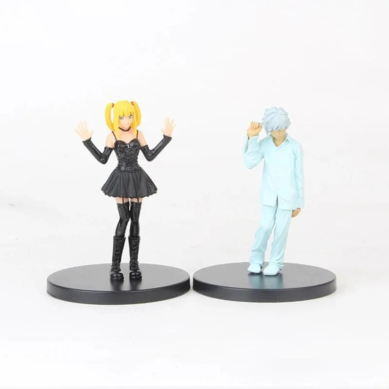 Figurine Death Note Yagami Light & Ryuk – Poupée modèle statique en PVC de 9 cm, MisaMisa Q Version à collectionner