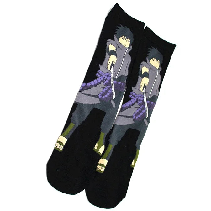 Socken mit Anime-Cartoon-Charakteren für Herren – Cosplay-Skateboard-Stil
