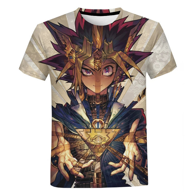 Yu-Gi-Oh Harajuku 3D Print T-Shirt