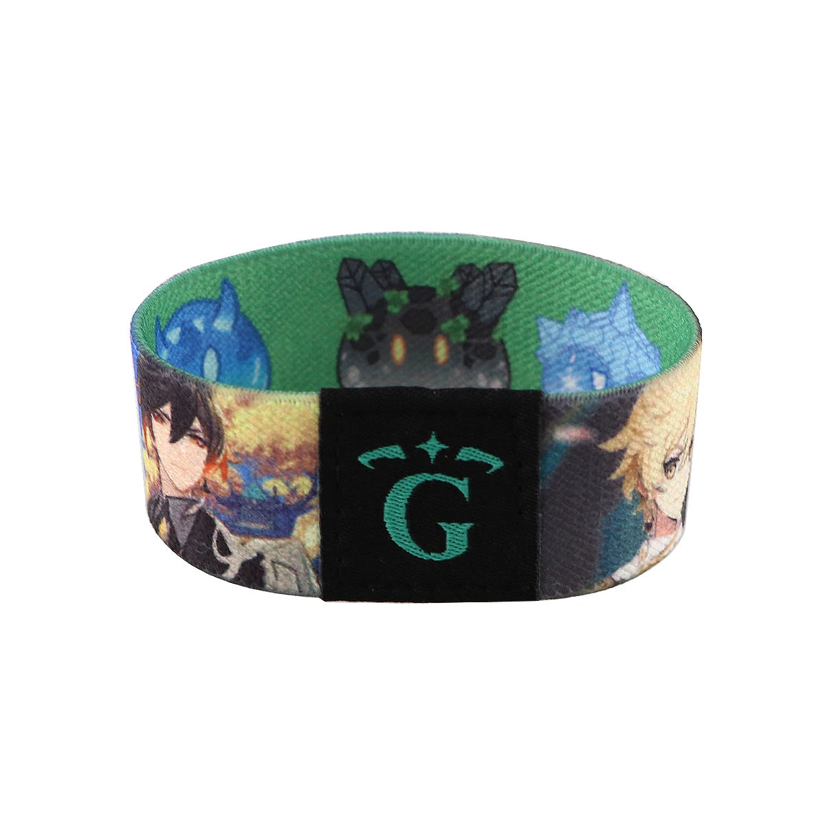 Anime-Armband für Männer und Frauen – elastisches Sportarmband, modisches Armreif-Schmuckgeschenk
