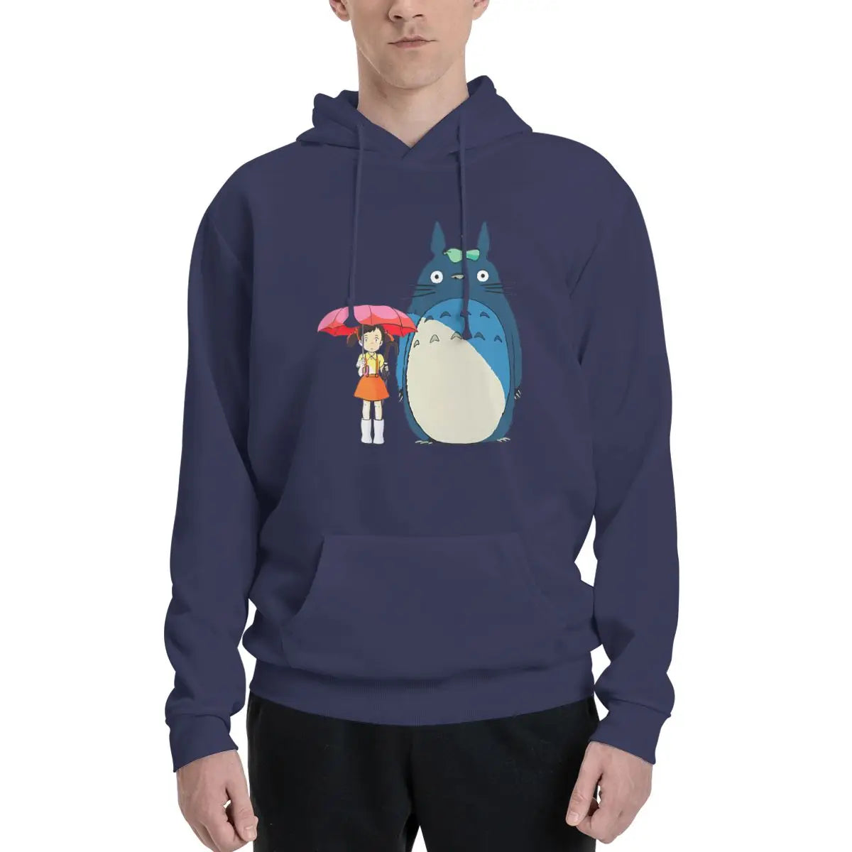 Give Me Your Ghiblis Anime Oversized Hoodie – Gemütlicher Pullover für Männer