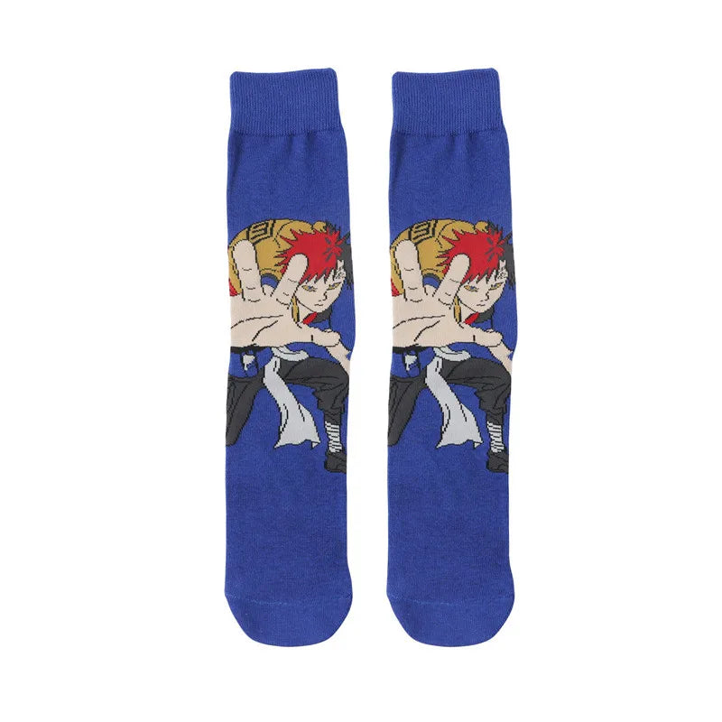 Socken mit Anime-Cartoon-Charakteren für Herren – Cosplay-Skateboard-Stil