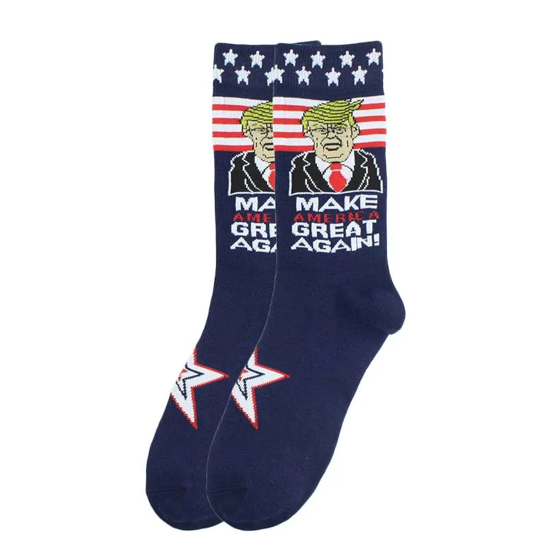 Lustige Socken Charakter Abstrakt 3D Fake Hair Sokken