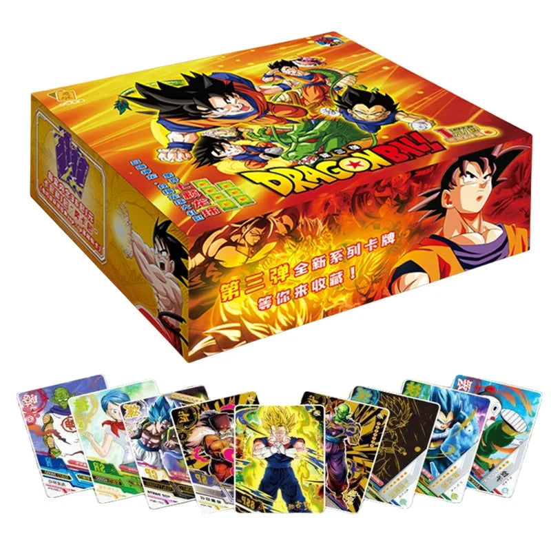 Dragon Ball Cards Anime Trading Battle Booster Box Game Children Collection Card Toy