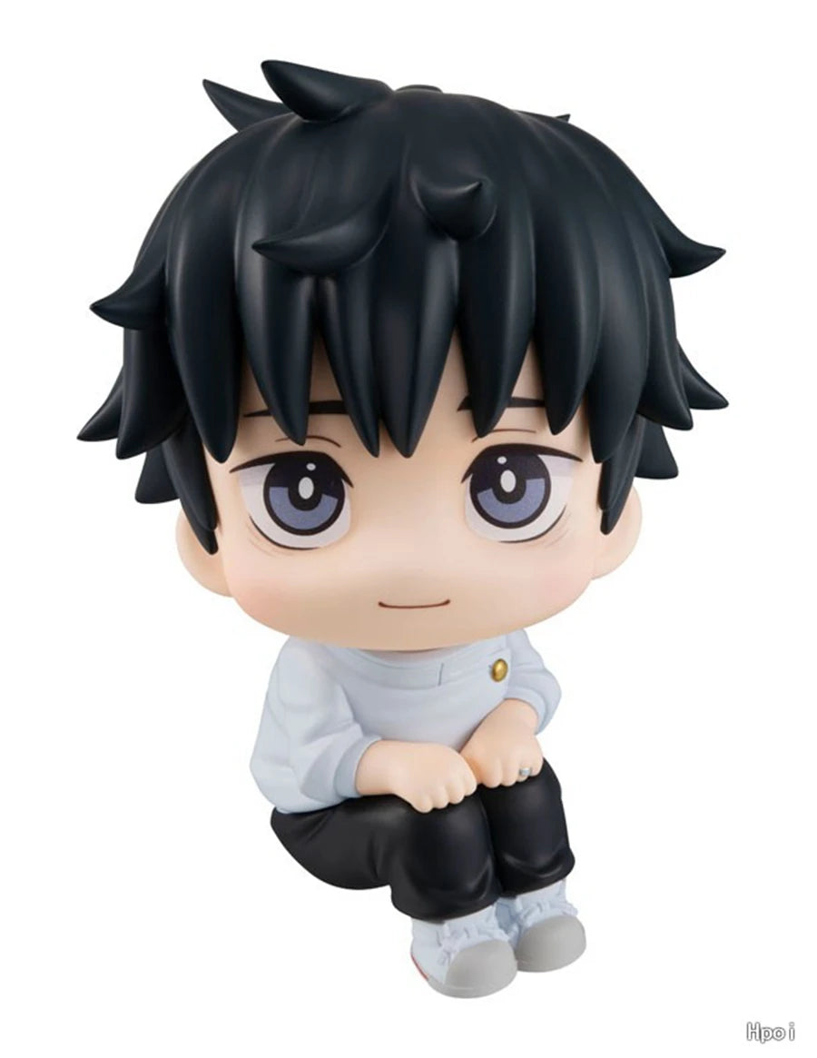 10 cm große Jujutsu Kaisen Look Up Q-Version-Figuren – Gojo, Geto, Toji und Yuta