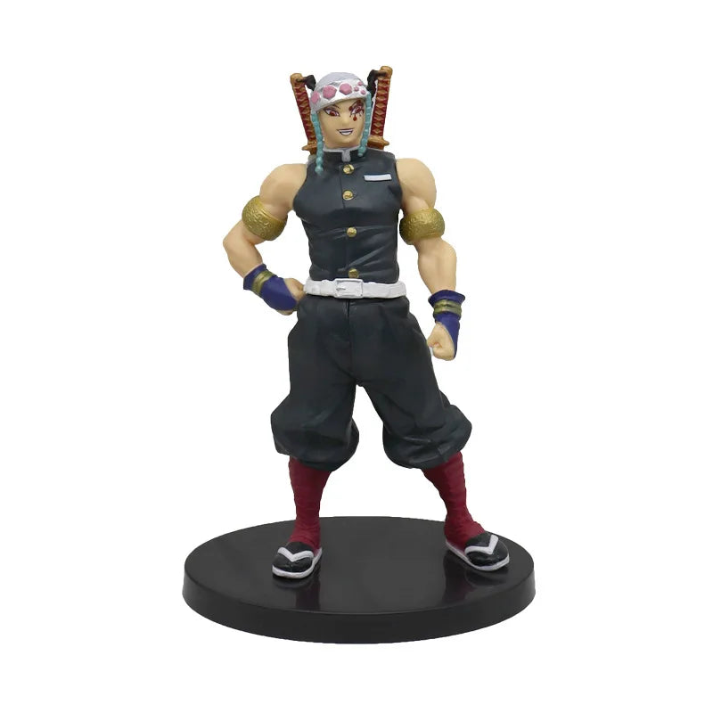 Anime Demon Slayer Figur Kamado Tanjirou Nezuko Actionfiguren Modell Figur