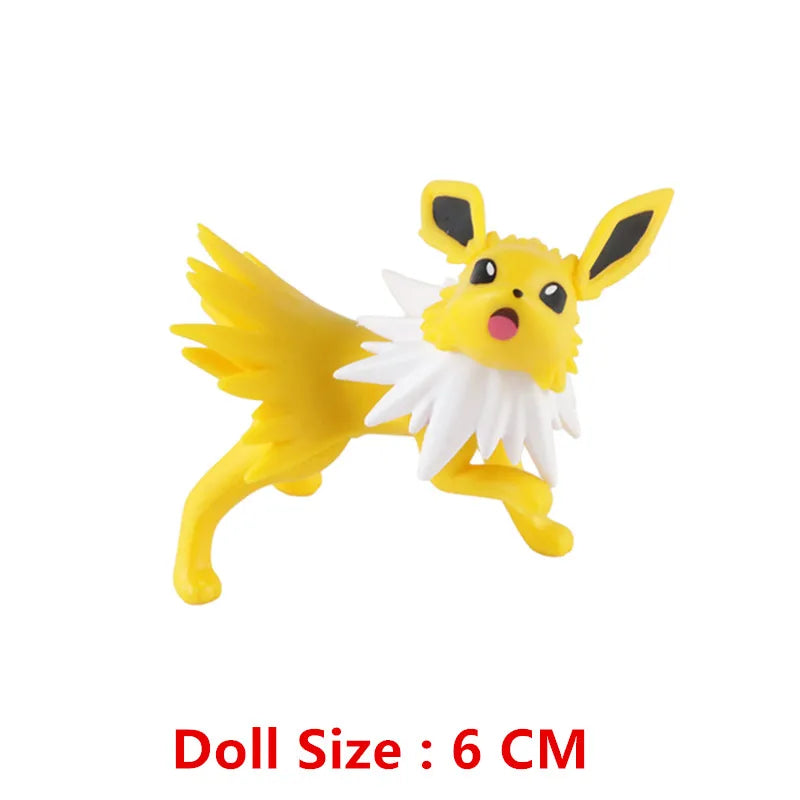 Pokémon-Anime-Figuren – Gengar, Pikachu, Evoli und weitere Sammelspielzeuge