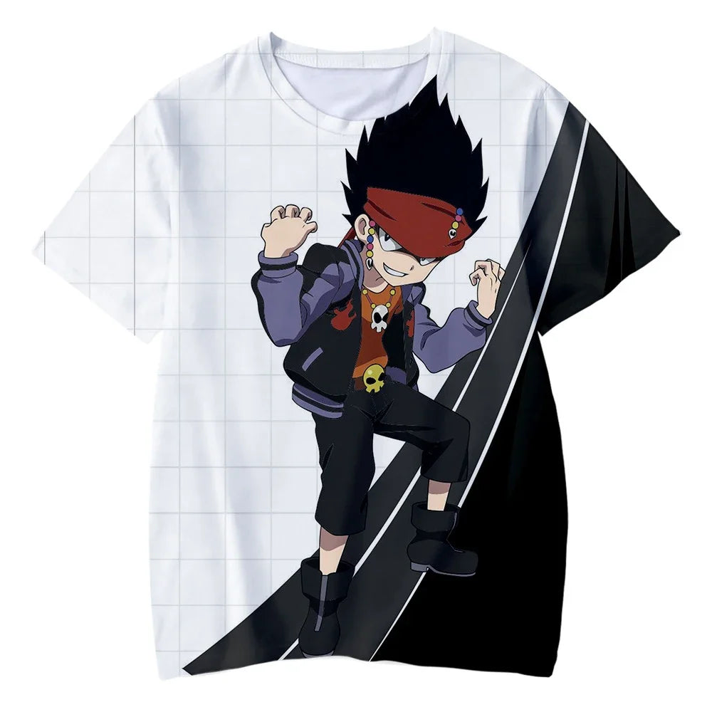 Oversized Beyblade Anime Tee