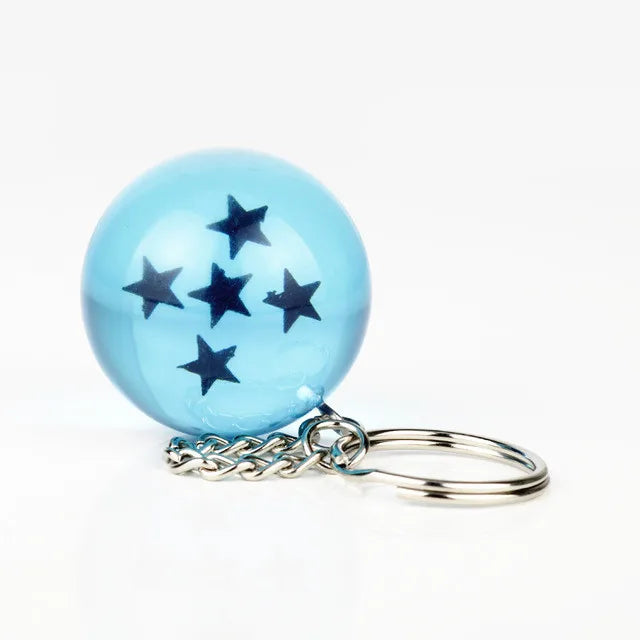 Anime Dragon Ball Keychain Fashion Jewellery Action Figures PVC Key Ring Bag Pendant