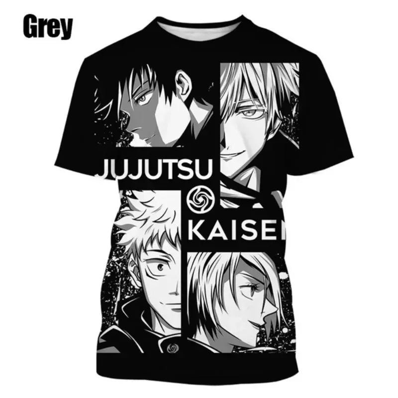Jujutsu Kaisen T-shirt imprimé 3D