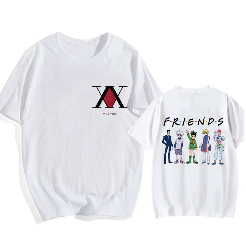Kawaii Hisoka & Killua T-Shirt Hunter X Hunter Devil Eye Cartoon Anime Tee