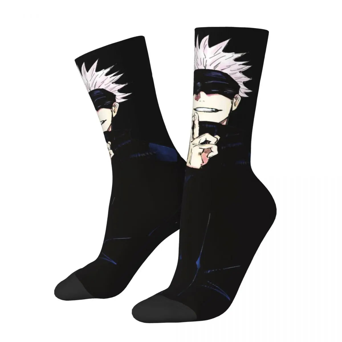 Jujutsu Kaisen Anime Socken, Satoru Gojo Unisex Socken W