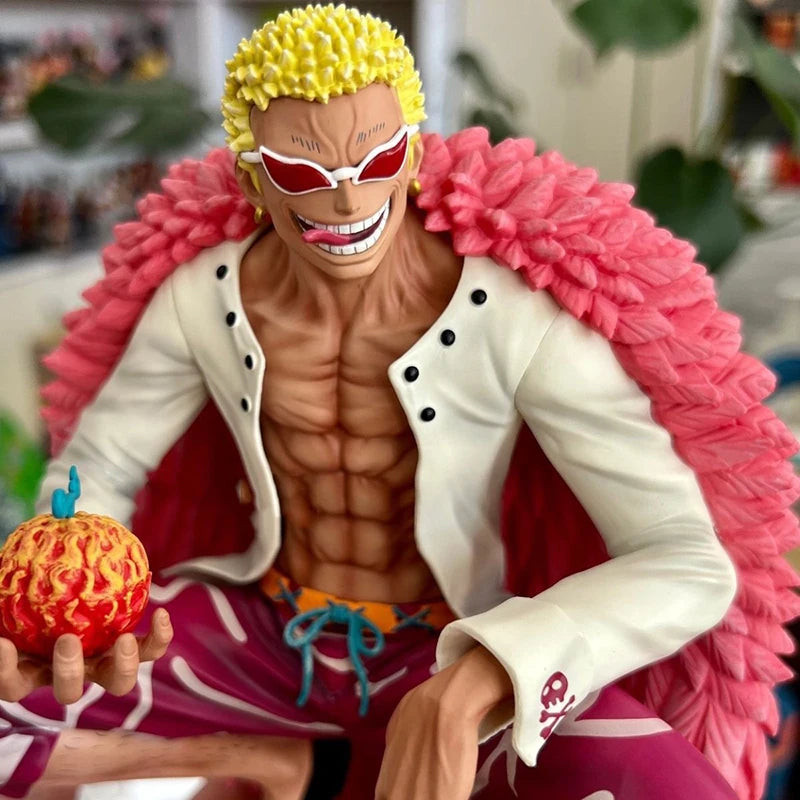 Figurine articulée One Piece Donquixote Doflamingo – 16 cm en PVC à collectionner et cadeau